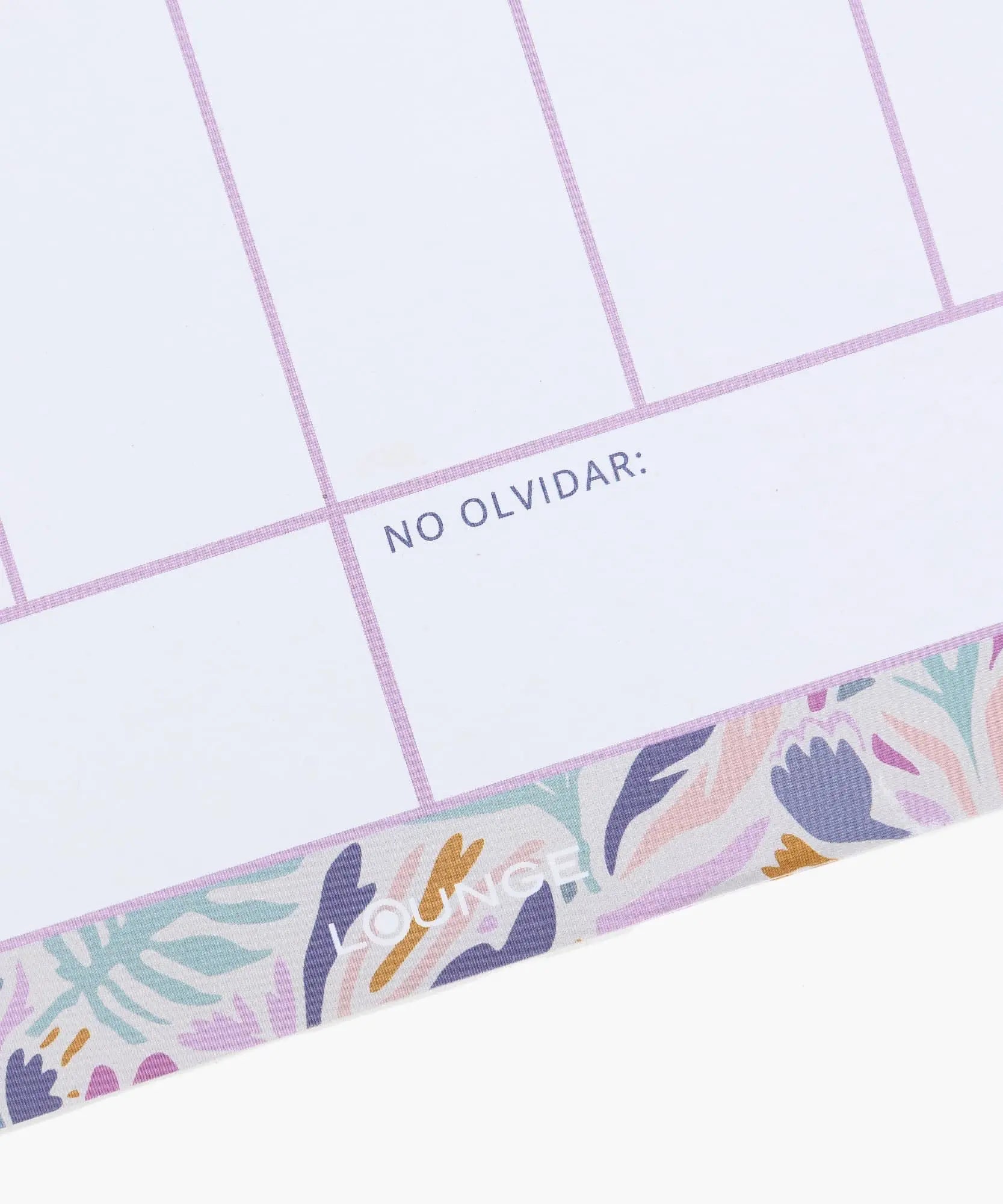 Planner Flores