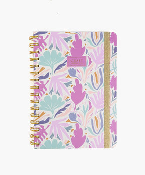 Cuaderno Mediano Flores