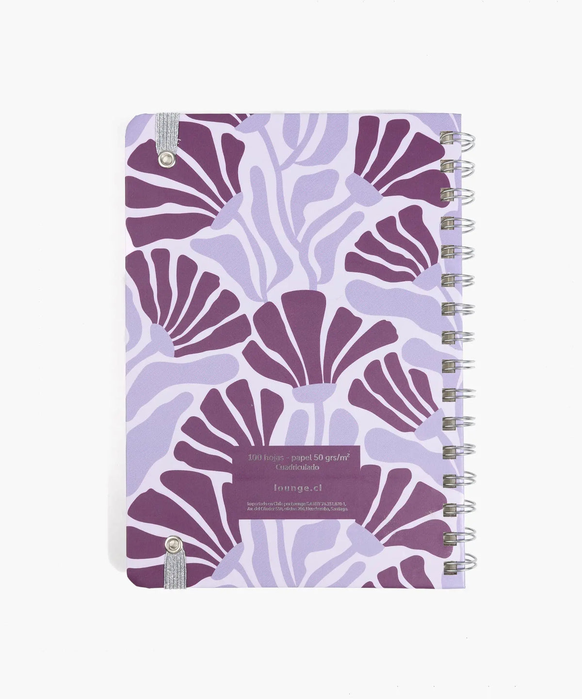 Cuaderno Mediano Flores