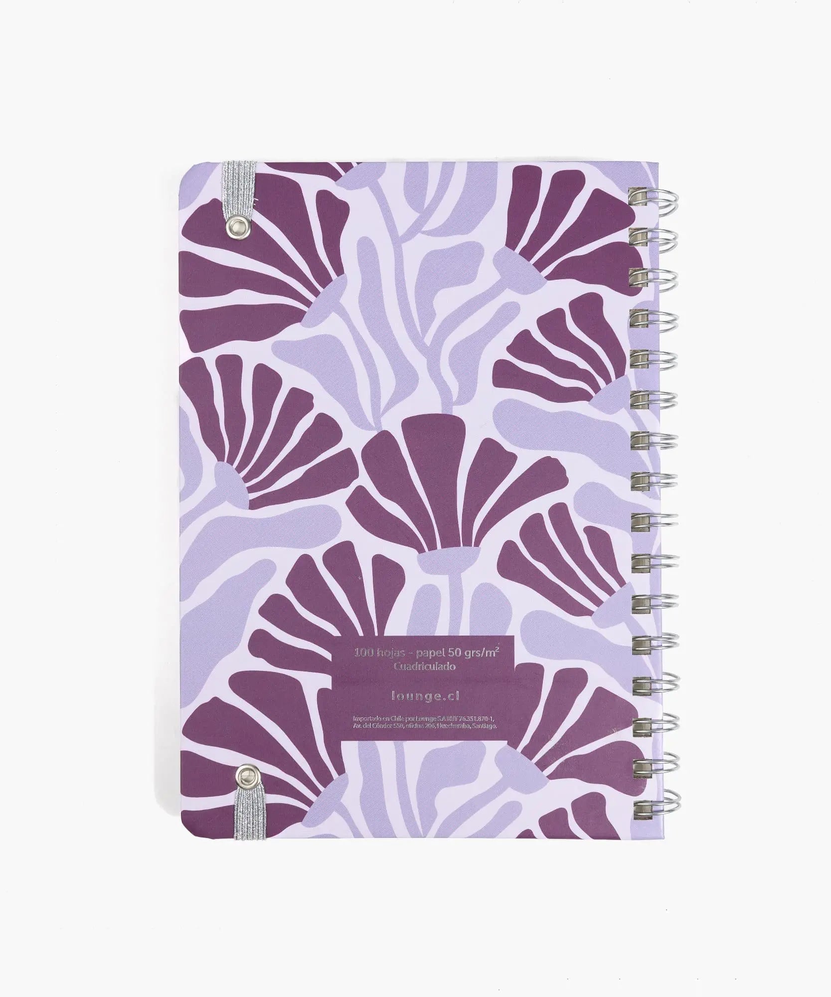 Cuaderno Mediano Flores