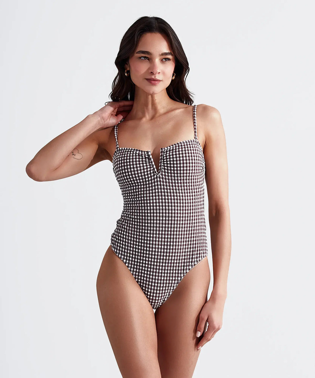 Traje De Baño Cuadros Paradiso