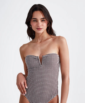 Traje De Baño Cuadros Paradiso