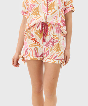 Pijama Camisero Floral