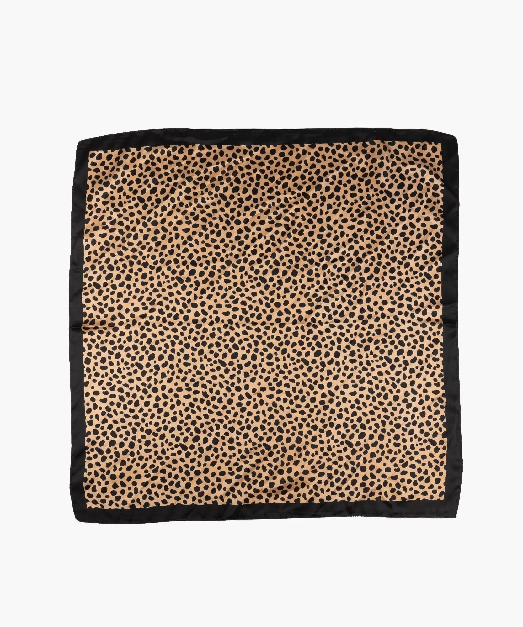 Set Pañuelo Y Aros Estampado Animal Print
