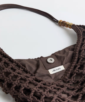 Cartera De Hombro Nudos Paradiso