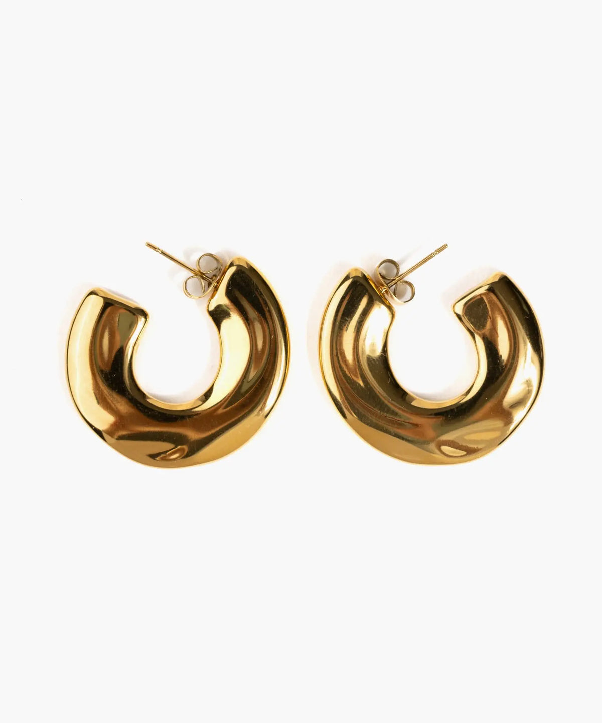 Aros Argollas Gruesas Lisas