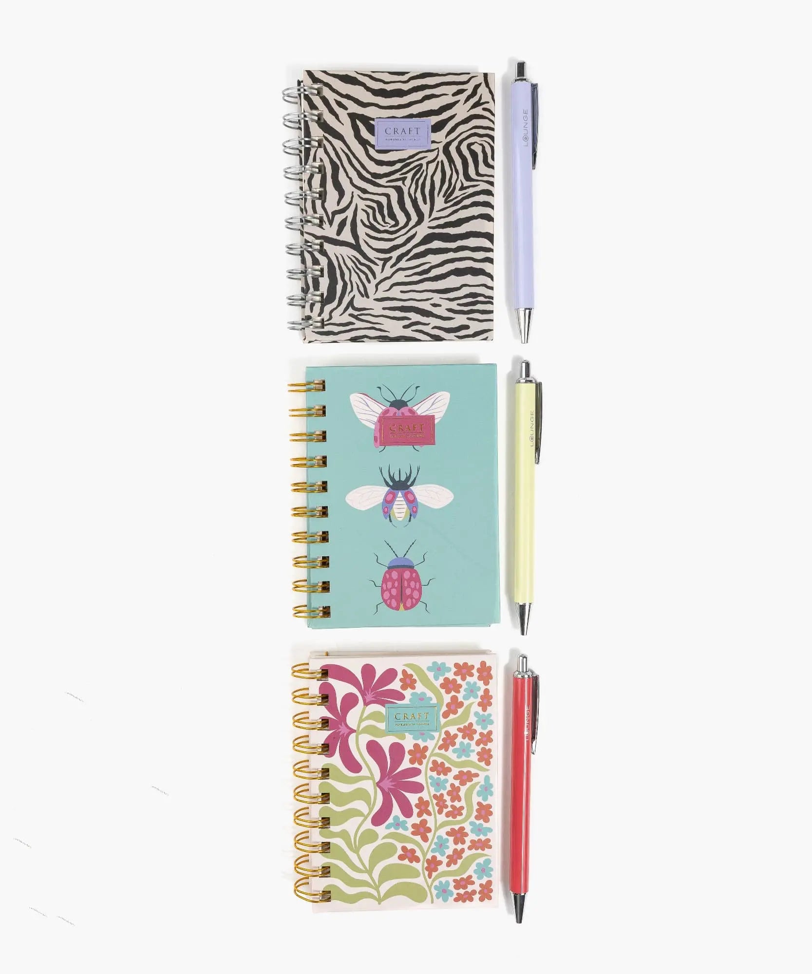 Set Cuaderno Y Lápiz Diseños