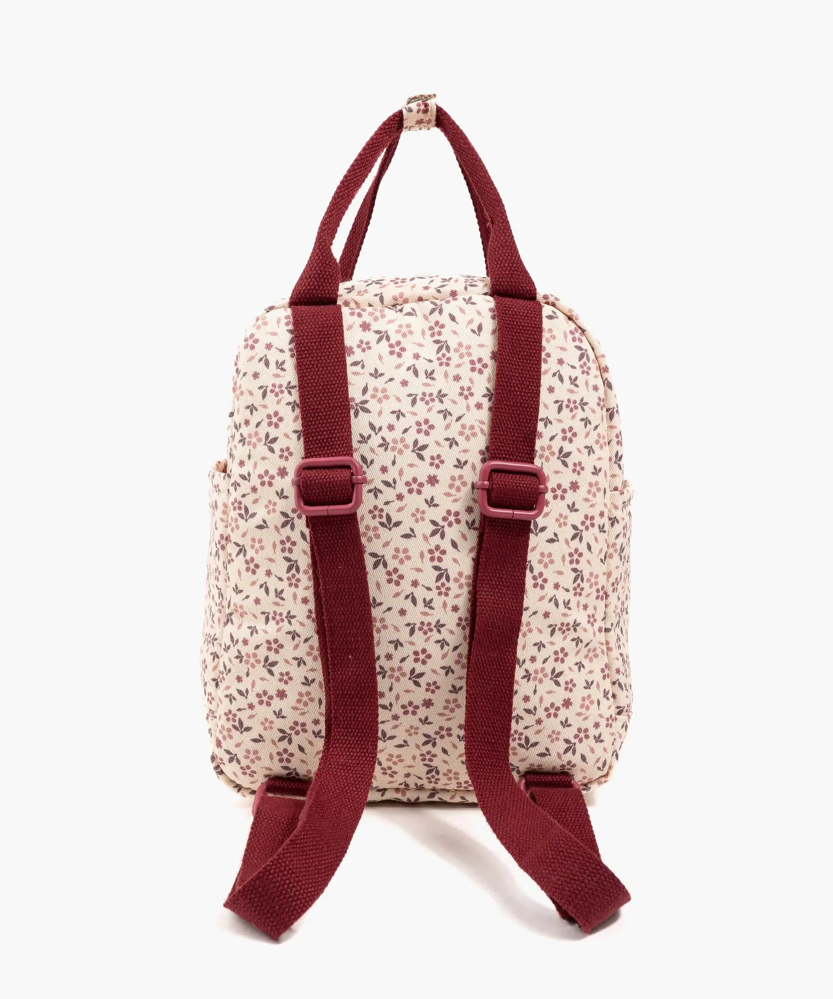 Mochila Canvas Flores