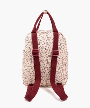 Mochila Canvas Flores