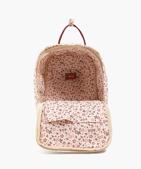 Mochila Canvas Flores