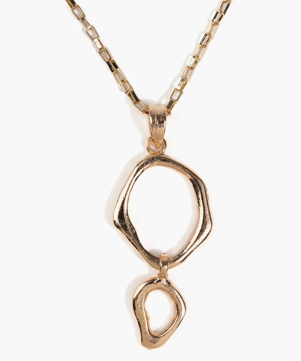 Collar Dorado Colgante Luna Estrella
