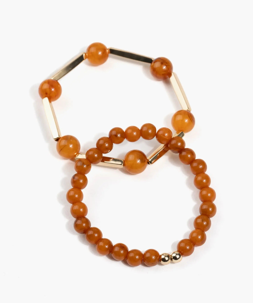 Set Pulseras Borlas