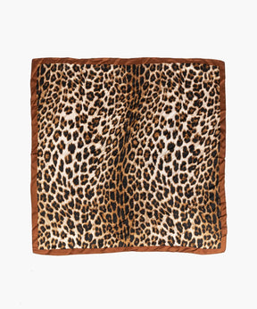 Set Pañuelo Y Aros Diseño Animal Print