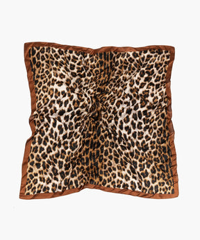 Set Pañuelo Y Aros Diseño Animal Print