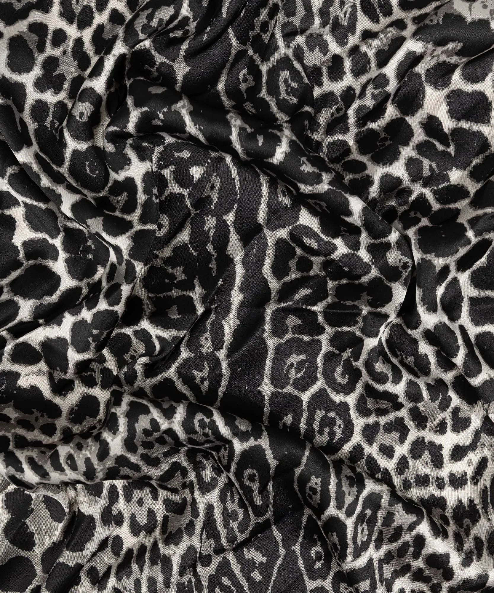 Set Pañuelo Y Aros Diseño Animal Print