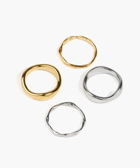 Set Anillos Irregulares