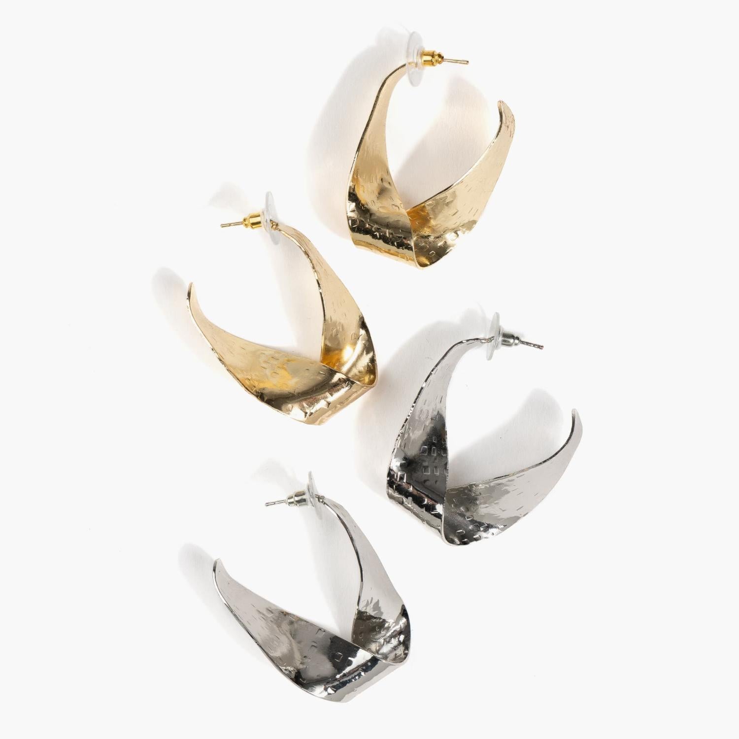 Aros Argollas Enrolladas