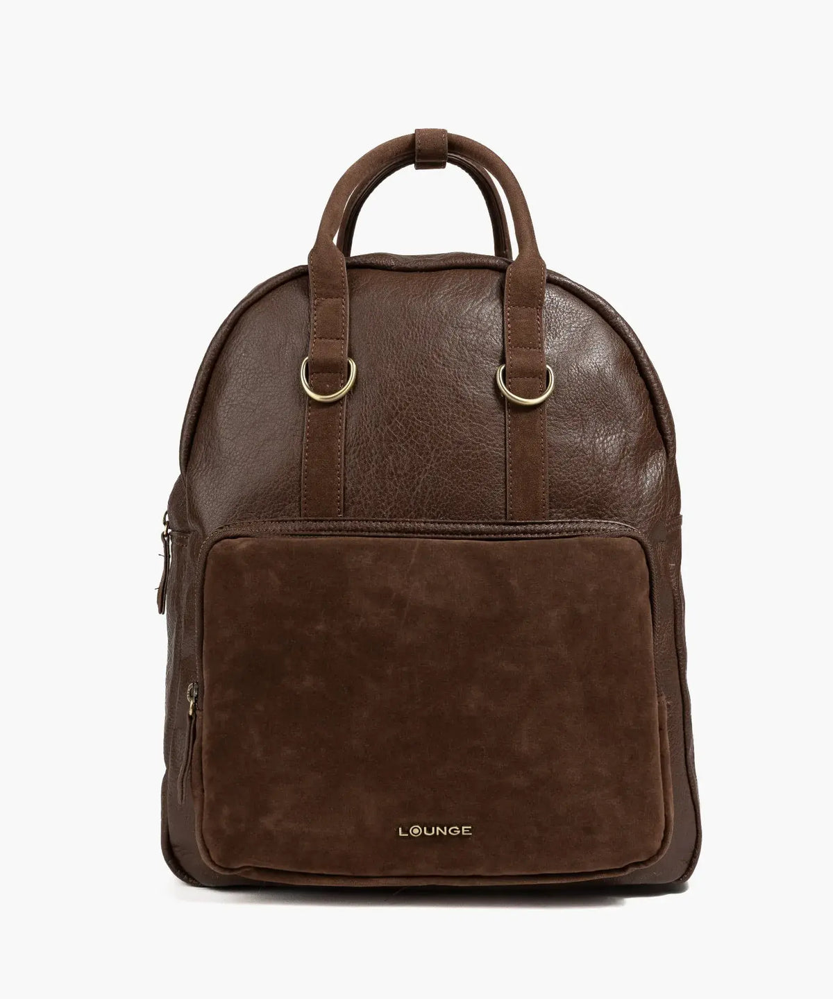 Mochila Notebook Detalles Efecto Gamuza