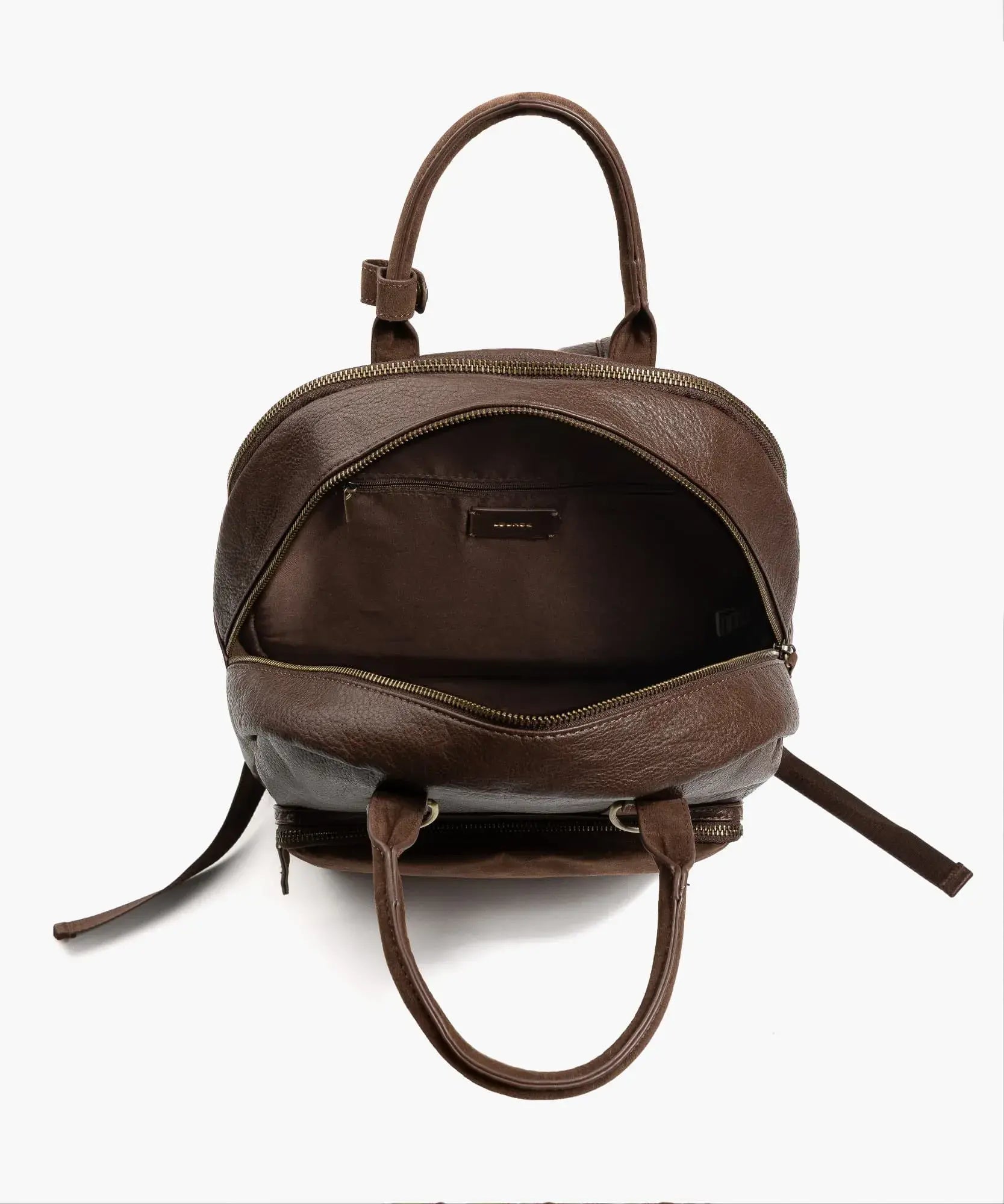 Mochila Notebook Detalles Efecto Gamuza
