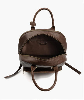 Mochila Notebook Detalles Efecto Gamuza