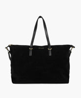 Cartera Tote Efecto Gamuza