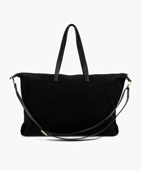 Cartera Tote Efecto Gamuza