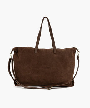 Cartera Tote Efecto Gamuza
