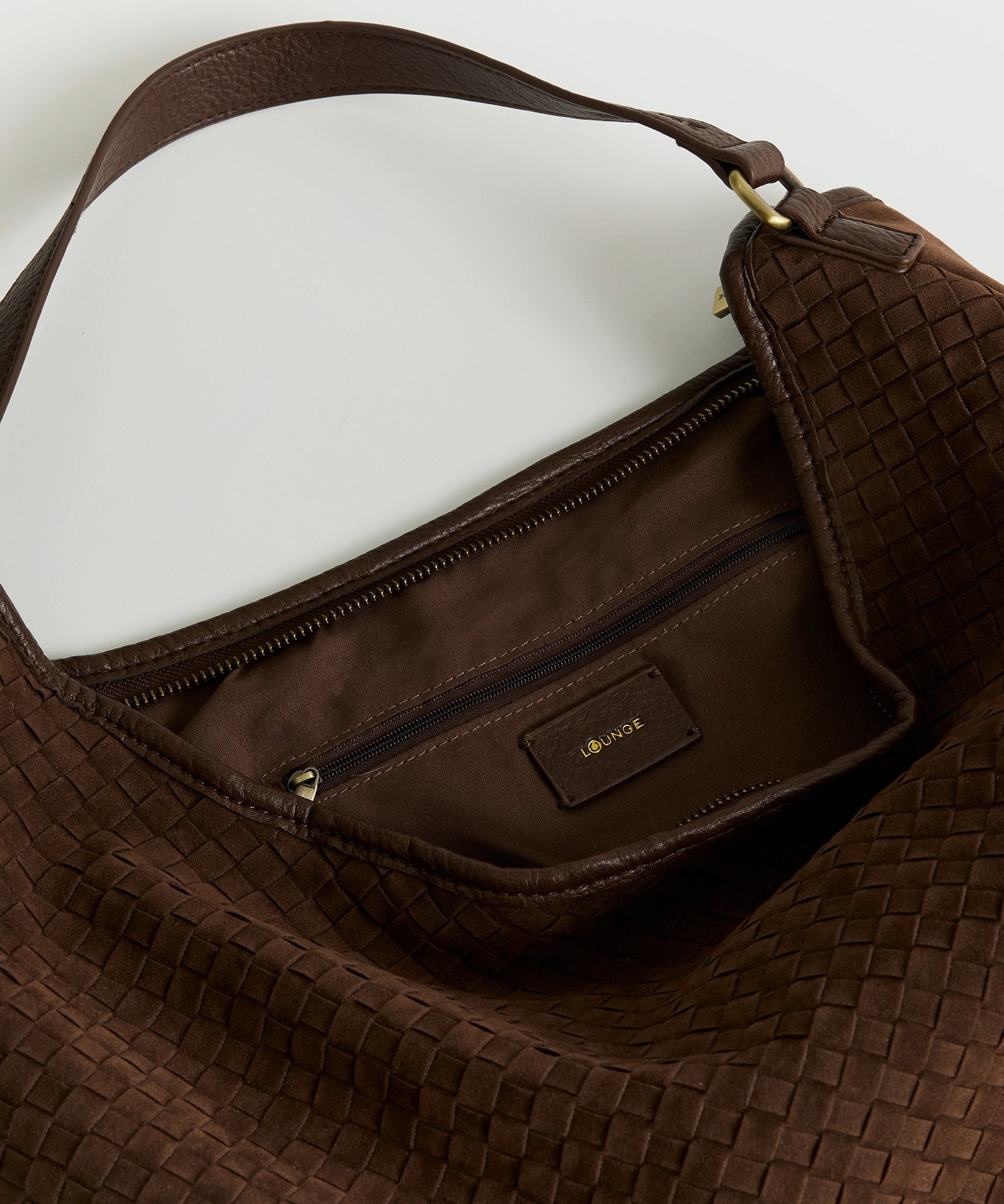 Cartera De Hombro Trenzada