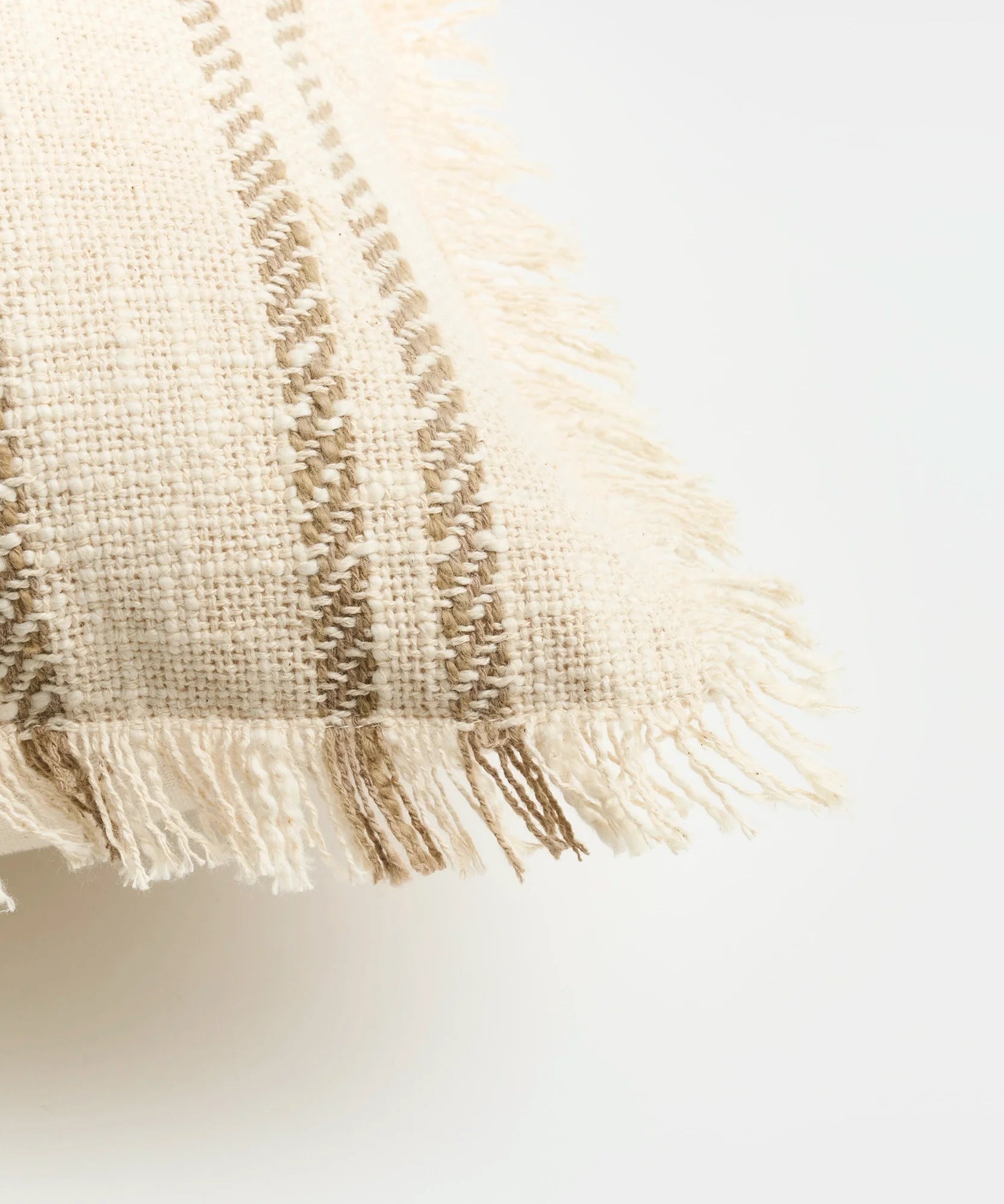 Cojín Funda Lavable Fringes Líneas Street