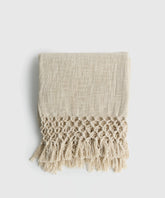 Manta Bordes Tejidos