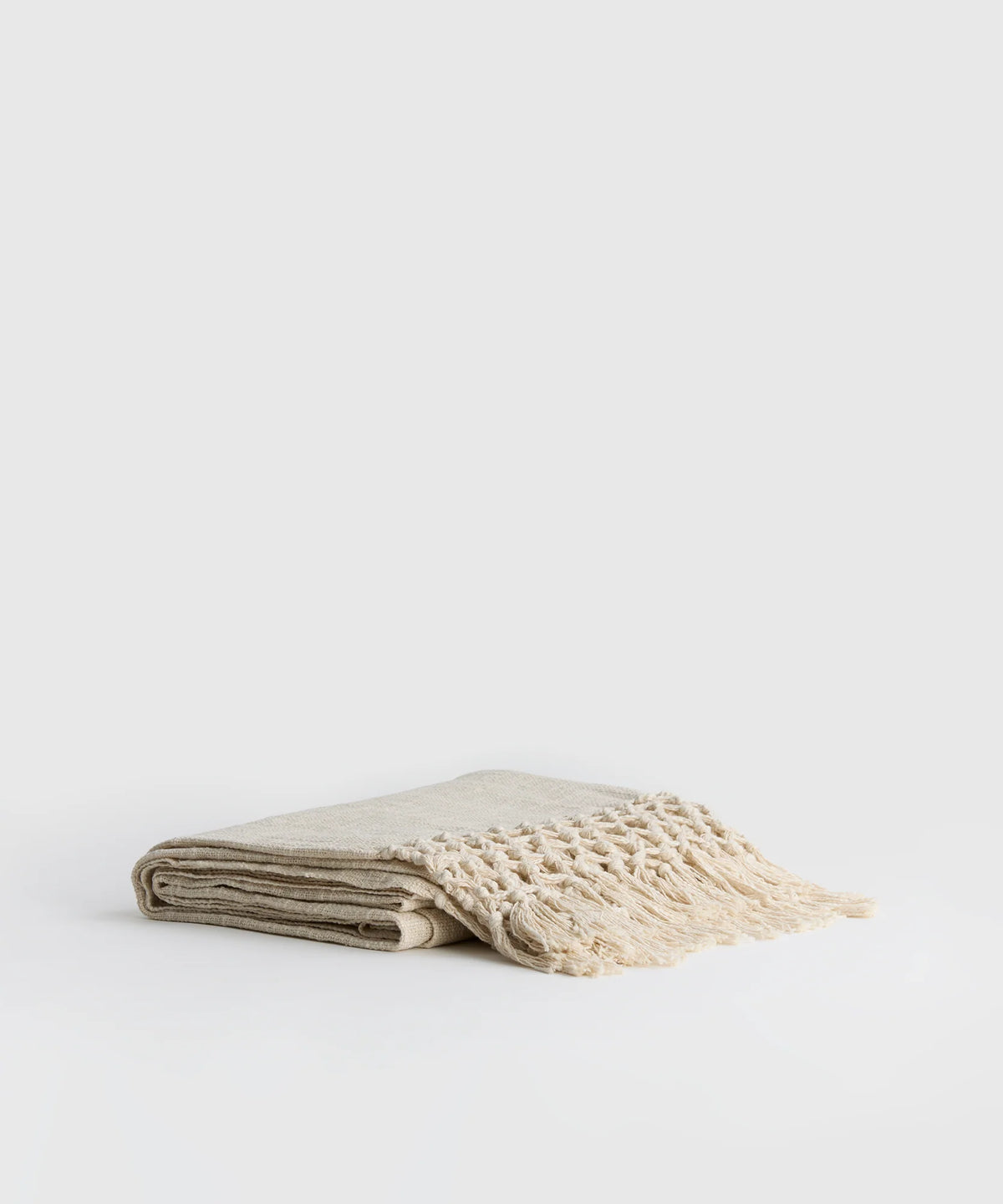 Manta Bordes Tejidos