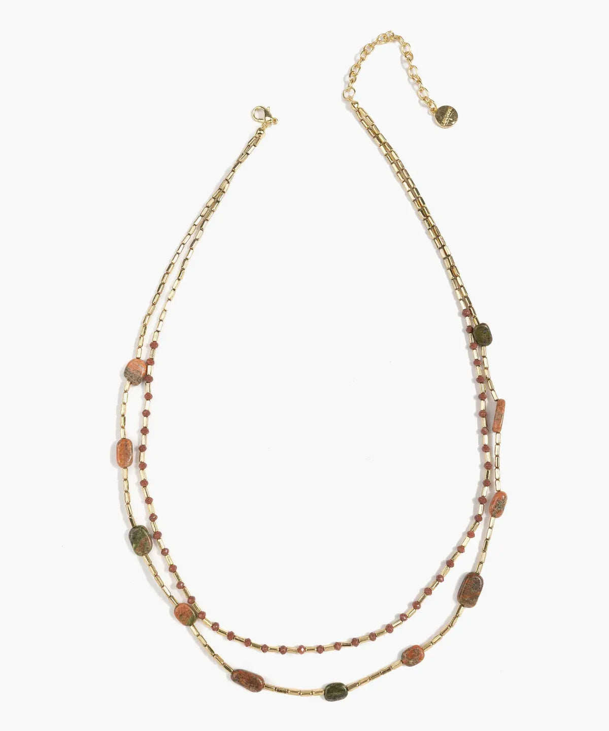 Collar Mostacillas Doble