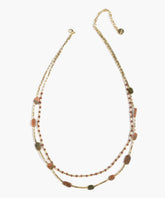 Collar Mostacillas Doble