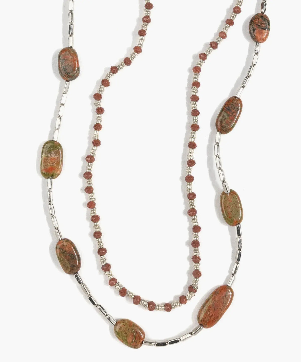 Collar Mostacillas Doble