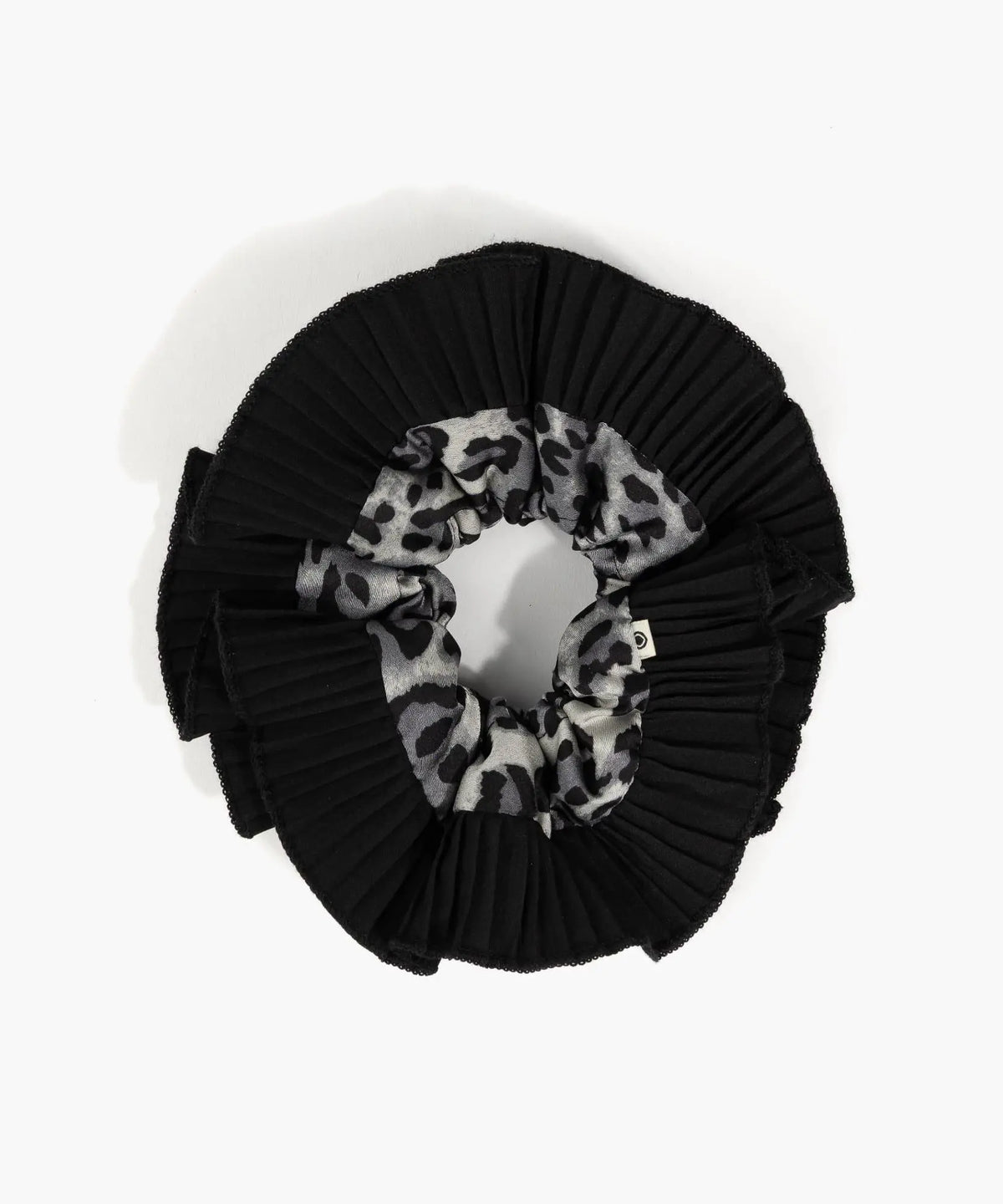 Collet Maxi Vuelos Plisados - Gris
