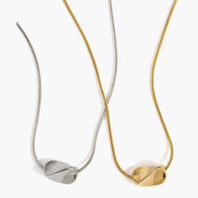 Collar Acero Inoxidable Ondulado
