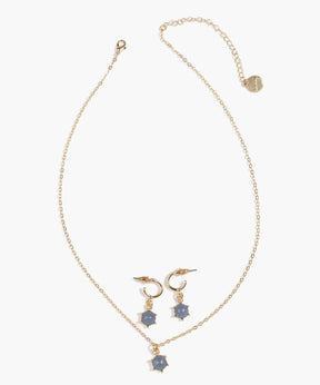Set Collar Y Aros Sol