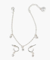Set Pulsera Y Aros Estrellas