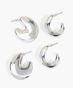 Set Aros Argollas Gruesas Street