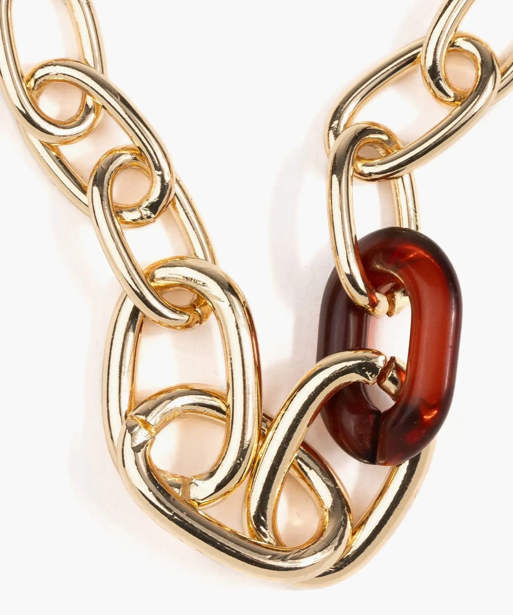 Pulsera Gruesa Detalle Resina