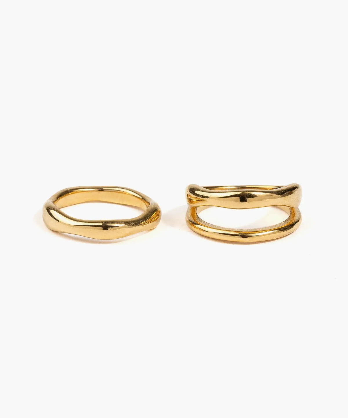 Set Anillos Irregular