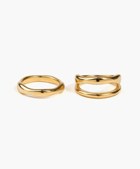 Set Anillos Irregular