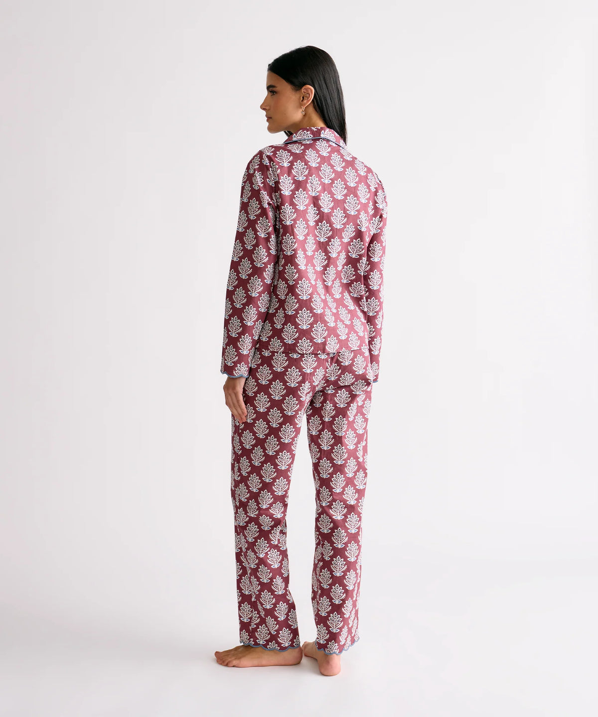 Pijama Camisero Flores Dreamy