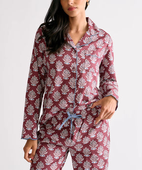 Pijama Camisero Flores Dreamy