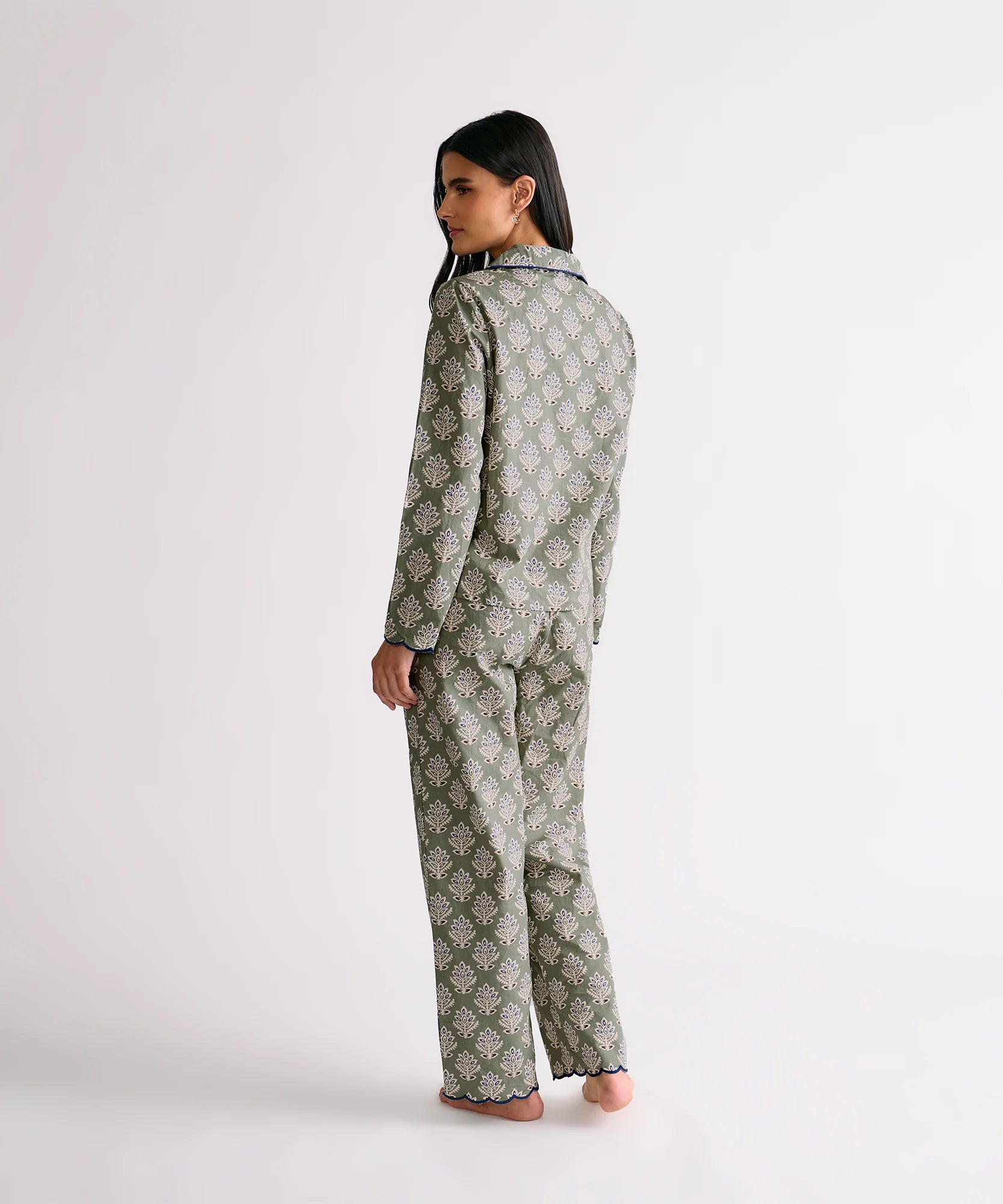 Pijama Camisero Flores Dreamy