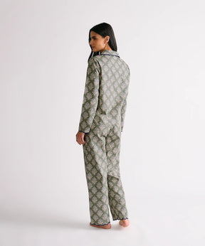 Pijama Camisero Flores Dreamy