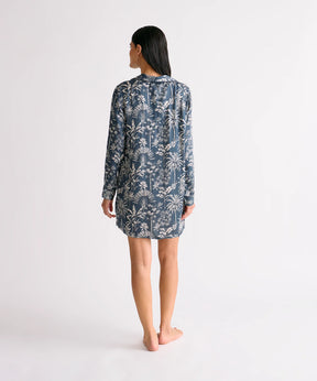 Pijama Camisero Palmeras Dreamy