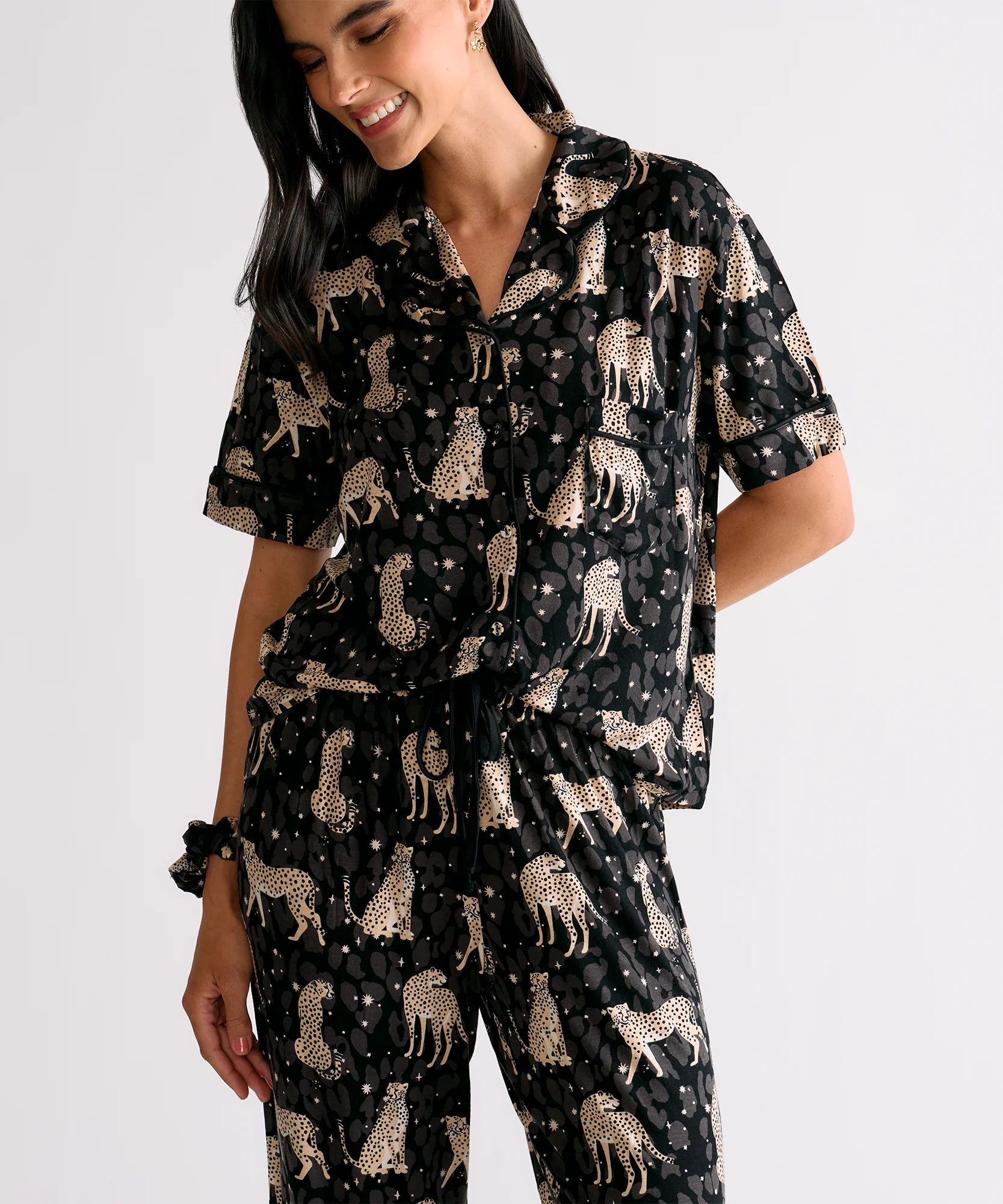 Set Pijama Camisero Tigres Dreamy