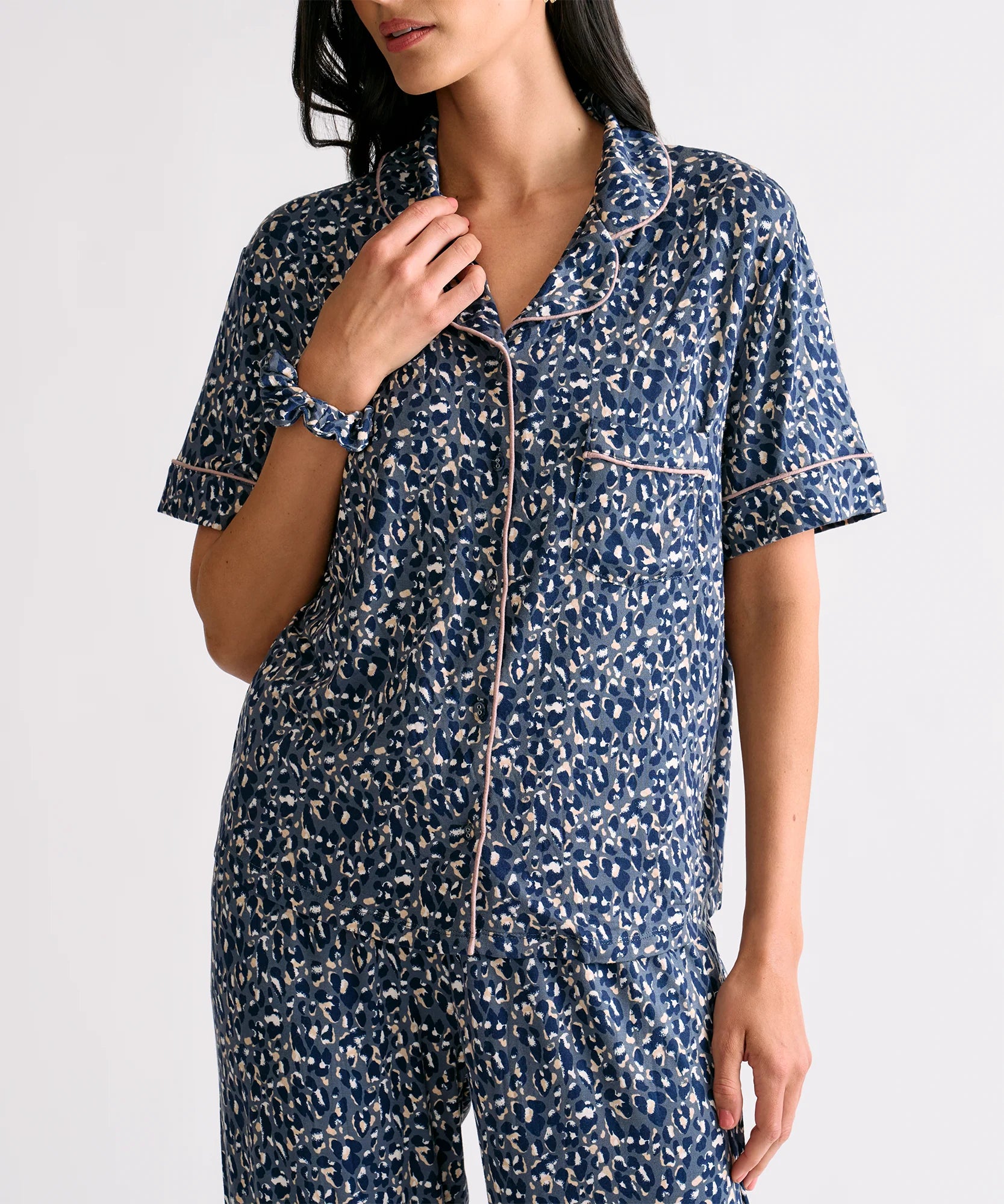 Set Pijama Camisero Animal Print Dreamy