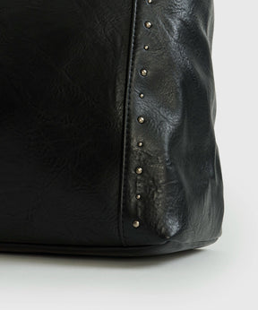 Bolso Handle Grande Tachas Boho